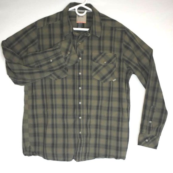 5.11 Tactical Plaid Long Sleeve Button Up Shirt M - Picture 2 of 3
